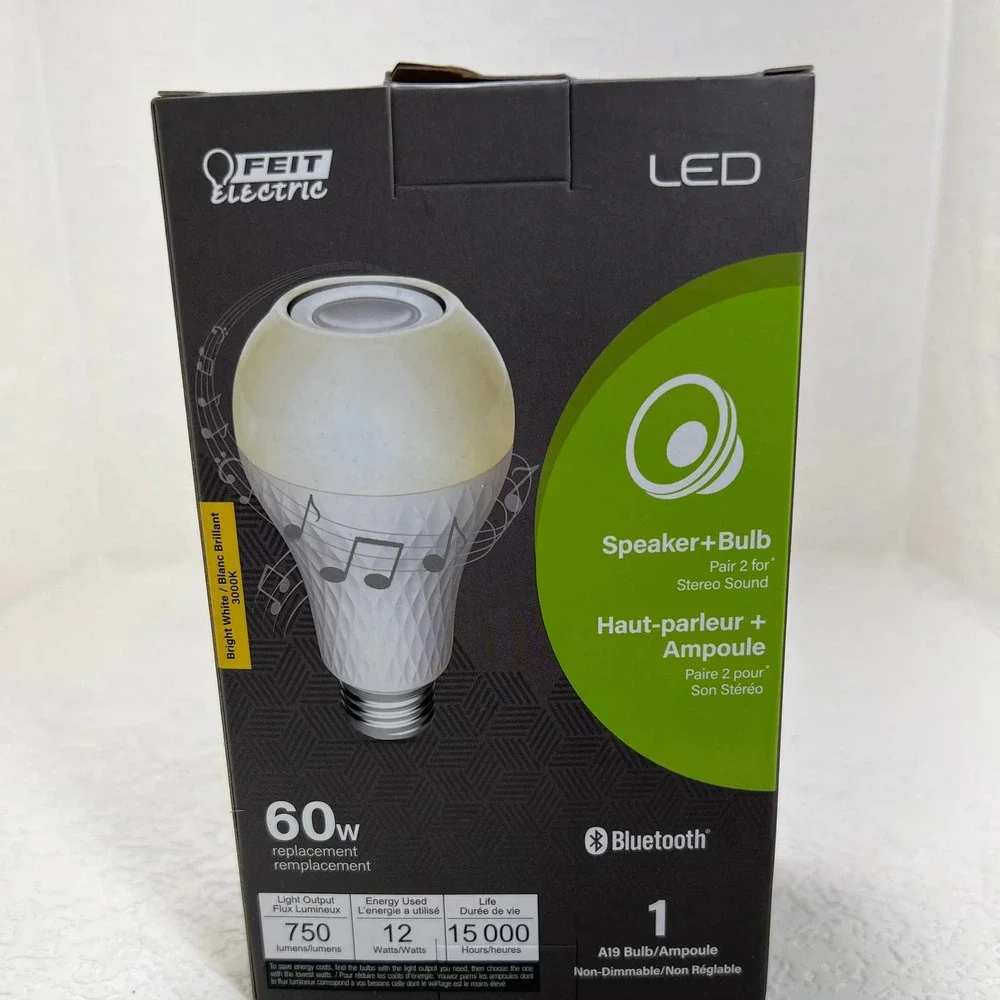 NIB Feit Electric‎ speaker+ bulb 60W